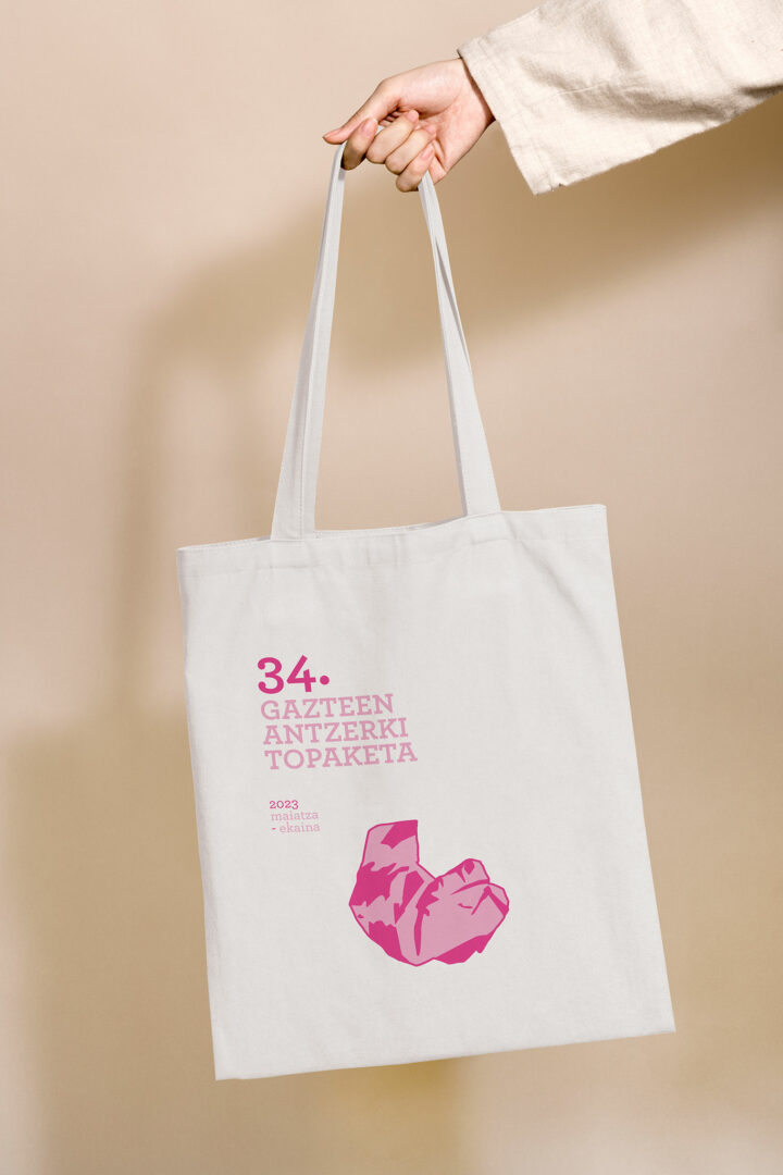 Diseño bolsa Gazteen Antzerki Topaketa edición 34