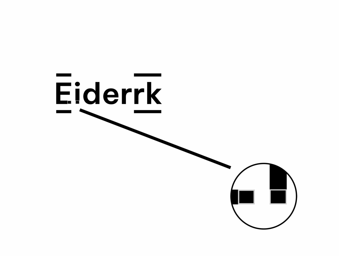 Unidad de medida identidad visual Eiderrk