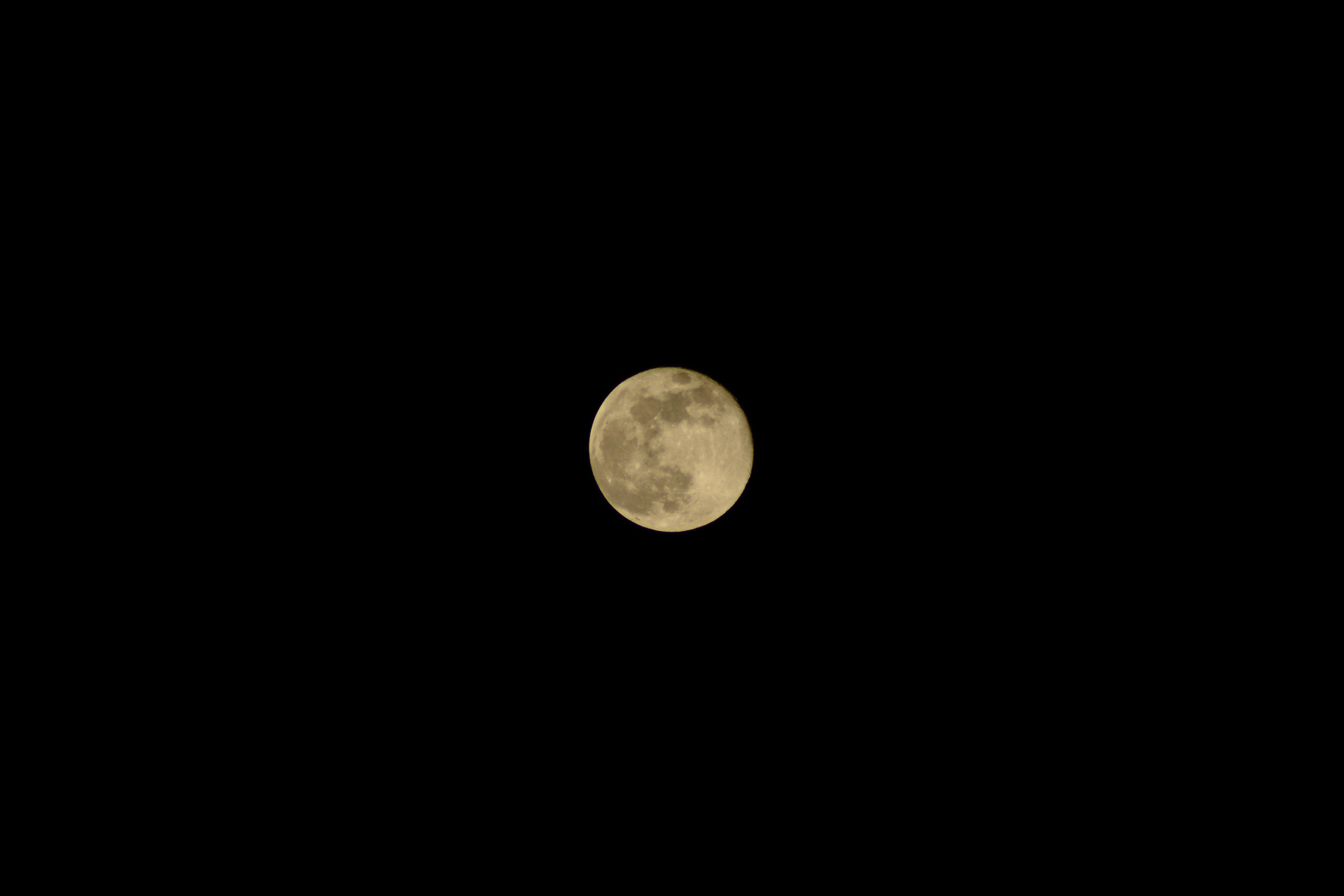 Fotografía luna llena